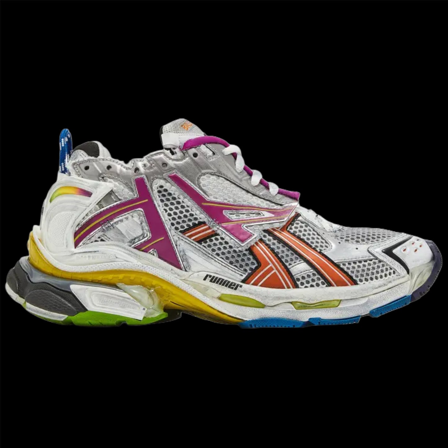 Balenciaga Runner Sneaker 'Grey Multi-Color'
