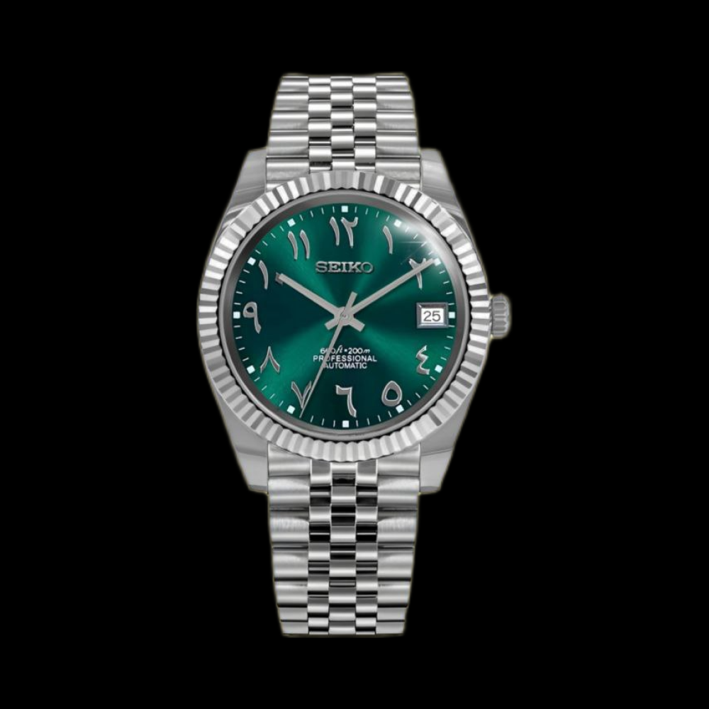 Seiko Arabic Dial Green