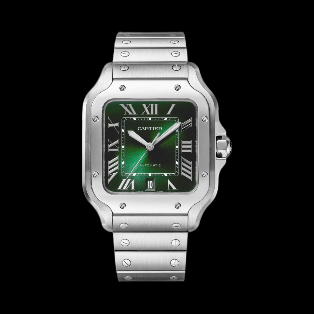 Cartier Santos Classic Green