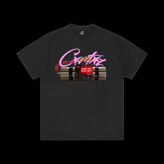 Corteiz Black C4 Pink
