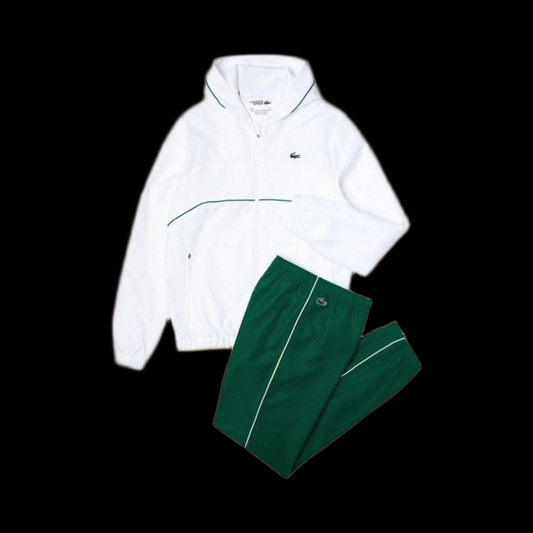 Ensemble Lacoste White & Green